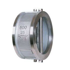 對夾蝶式止回閥