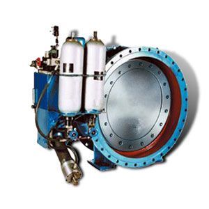 蓄能器式快關(guān)蝶閥