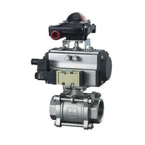 三片式氣動(dòng)球閥